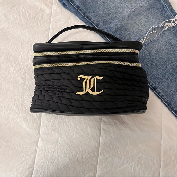 Juicy Couture Handbags - Juicy Couture Black Cosmetic/Makeup‎ Bag